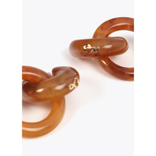 Orecchini Frontali in Acrilico