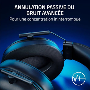 Casque gamer RAZER BlackShark V2 X Blanc PS5