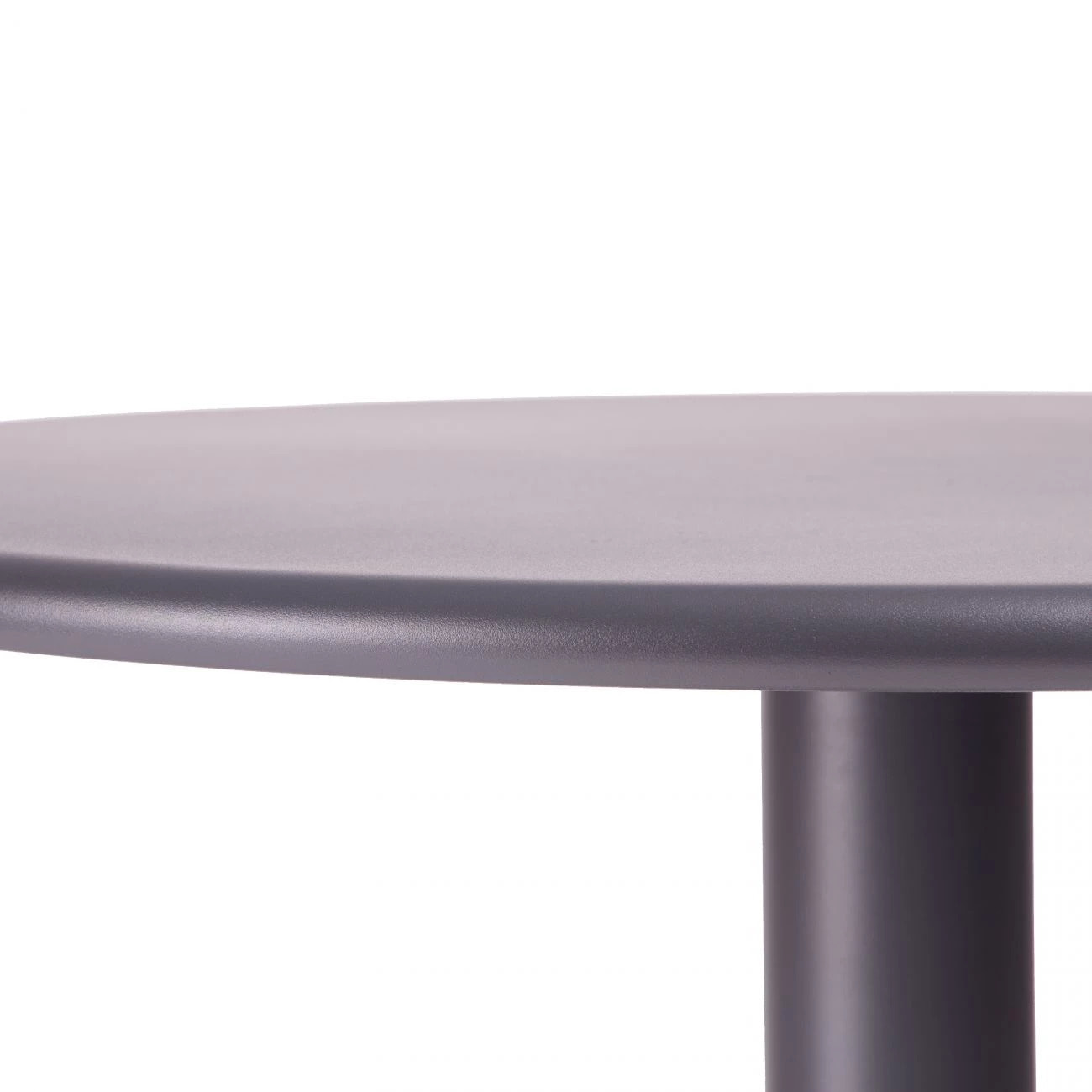 Mesa de exterior redonda Glot Antracita