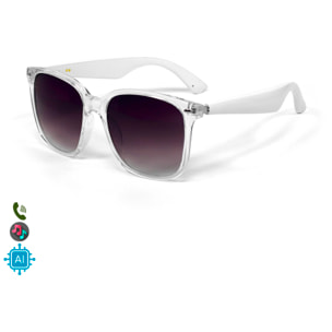 Gafas AI GY-500, traducción de +100 idiomas, asistente inteligente y notas de voz.