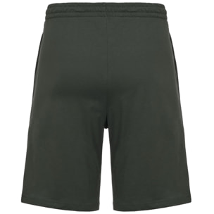 Kappa - Pantaloni Corti Uomo Verde - Logo Cabog