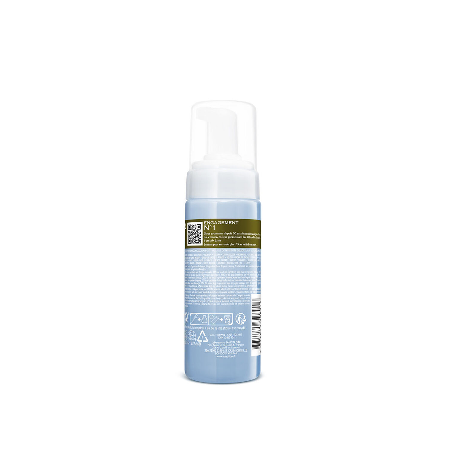 Aciana Botanica - Mousse d'eau Nettoyante 150 ml
