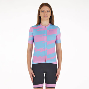 Furia Women's Short Sleeve Jersey - Turchese
