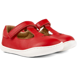 Zapatillas - CAMPER Peu Cami - Rojo - Cuero liso