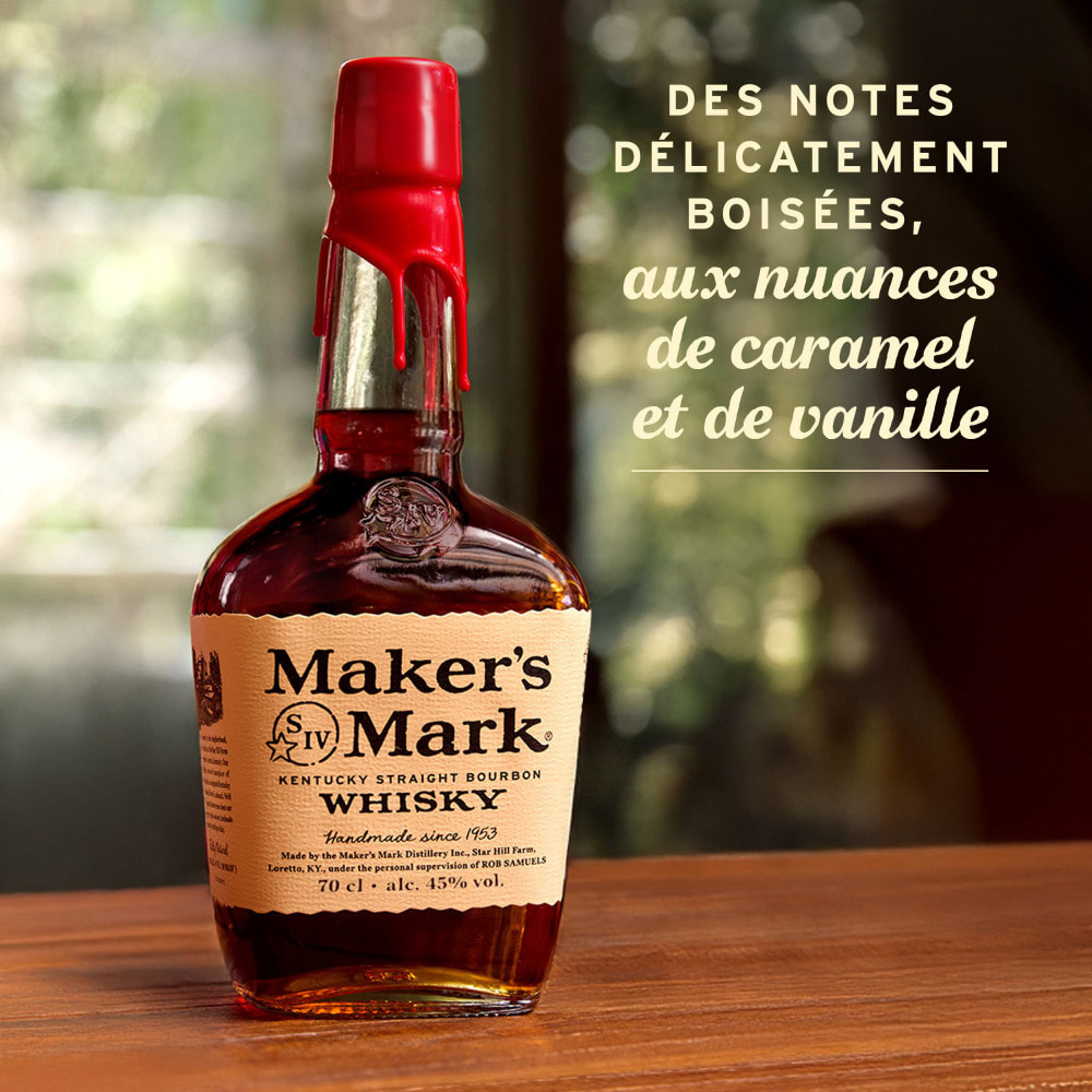 Maker's Mark Kentucky Straight Bourbon Whisky | 45% vol | 70cl