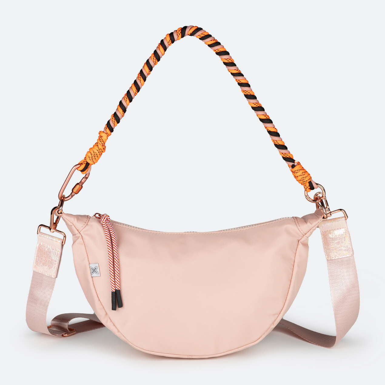 BOLSO DEEP HOBO CROSSBODY SOFT PINK