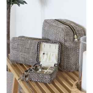 Borse da Toilette Safi Brown Mix — Set di 2
