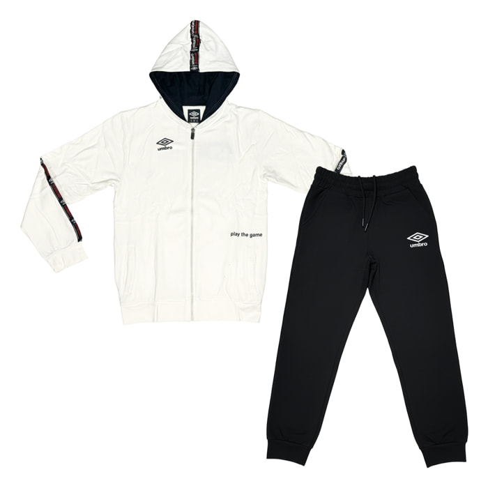 Tuta Ragazzo UMBRO 8 / 16 Anni Cotone Felpato Invernale