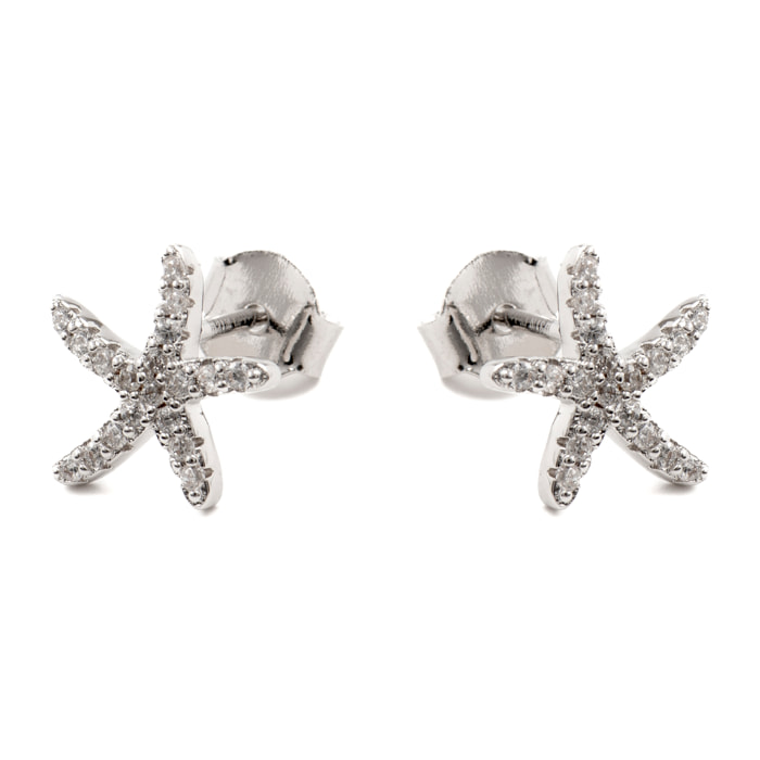 Pendientes Lux by Lux acabados plata