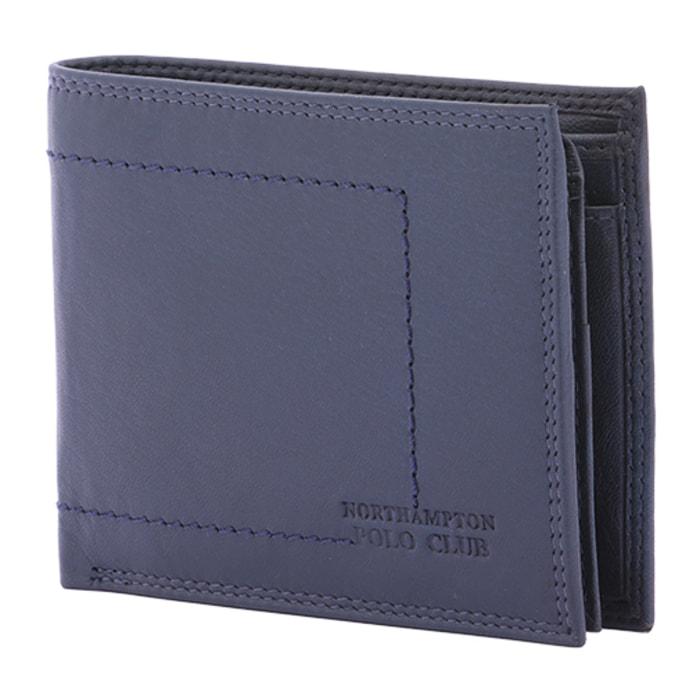 Portafoglio  da uomo In Vera pelle Made in Italy 9,5x12x2,5 cm