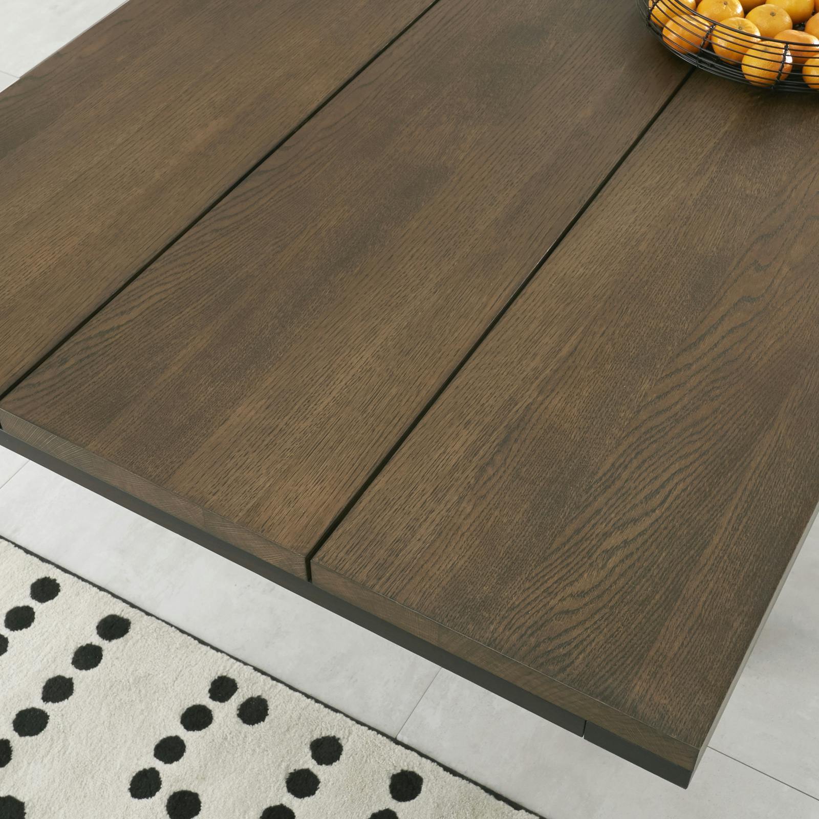 Table extensible en chêne 150/198 cm RIMINI