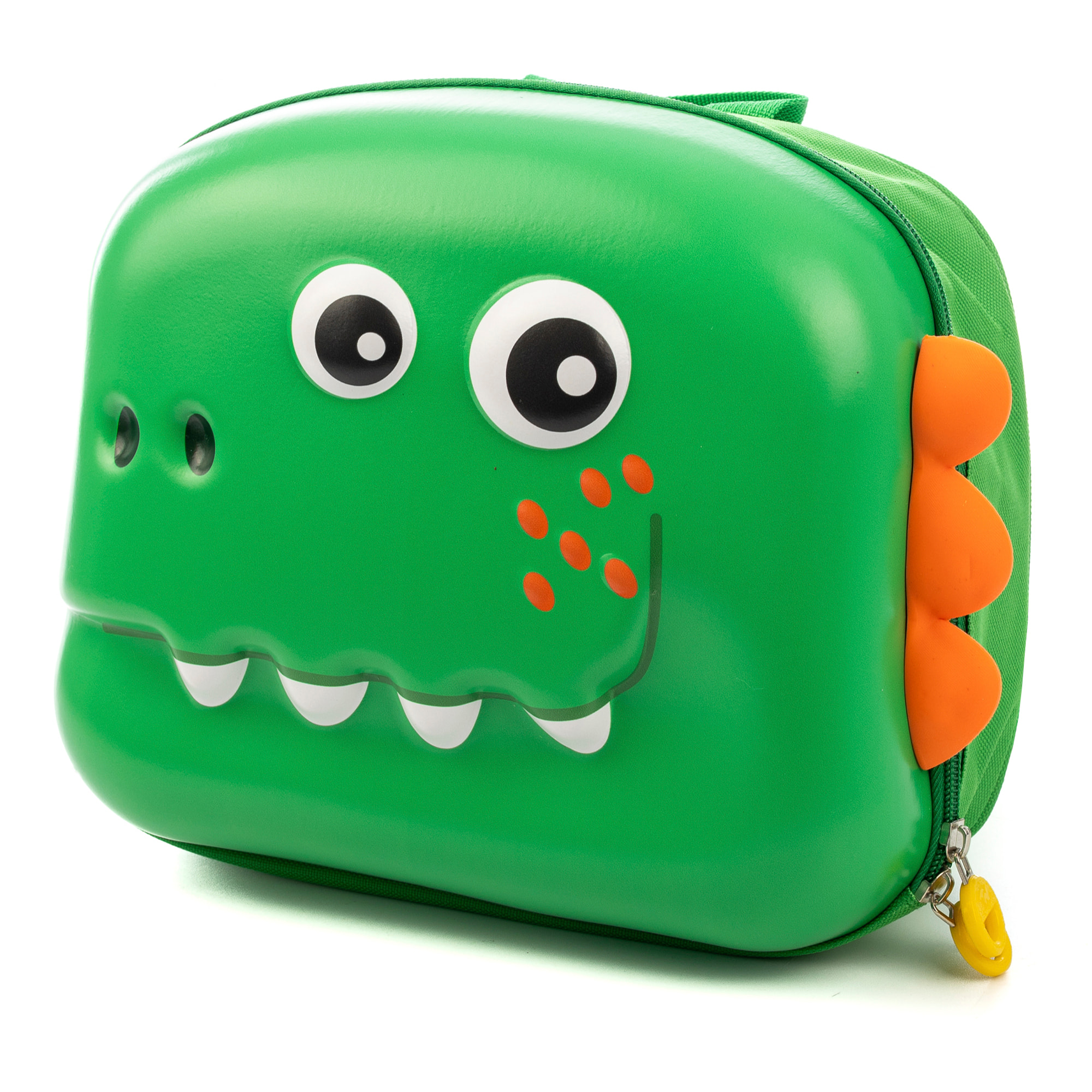 Mochila infantil con diseño de Dinosaurio. Con respaldo y hombreras acolchados, transpirables y ajustables.