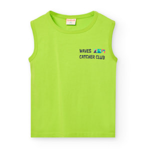 T-Shirt tricot sans manches  -BCI