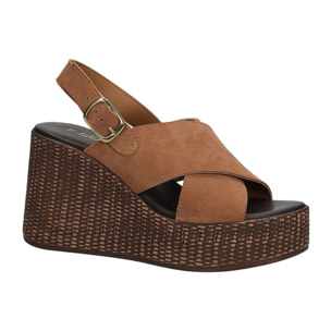Sandali Donna Tata Italia Cammello