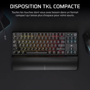 Clavier gamer sans fil CORSAIR K70 CORE TKL Wireless