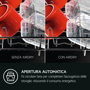 AEG Lavavajillas de 60 cm Serie 7000 GlassCare para 14 cubiertos FFB75707PM