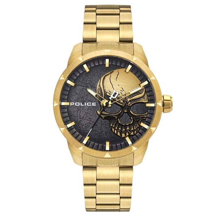 Reloj Police PL.15715JSG-78M Hombre Analogico Cuarzo con Correa de Acero inoxidable