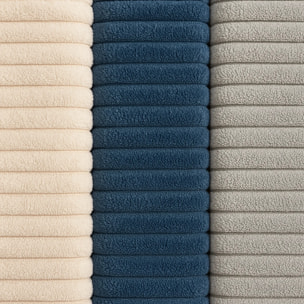 Lit coffre Futura | Ouverture électrique avec télécommande | Espace de stockage jusqu'à 900 L | Velours Côtelé | Beige