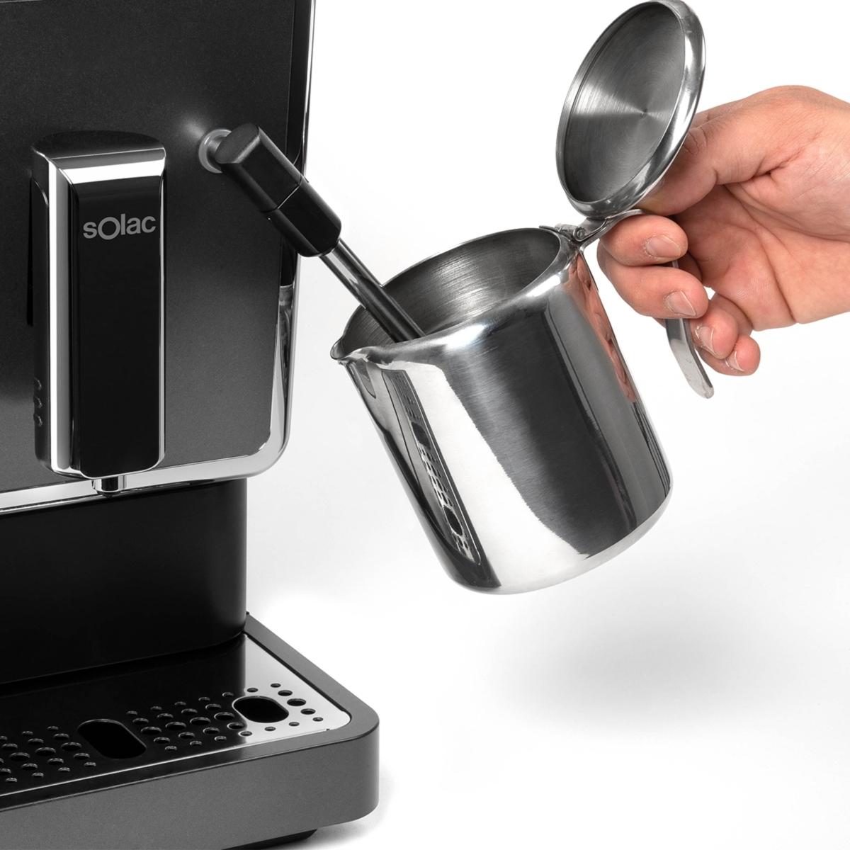 Solac - Cafetera Espresso Superautomática Automatic Coffeemaker 1470 W