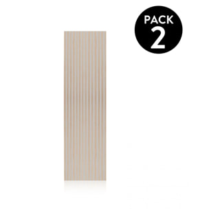Pack 2 paneles acústicos Noiseless 240 Gris - Roble