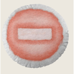 Cool Kids - Cojín Redondo Estampado - Con Relleno - 100% Algodón - Road