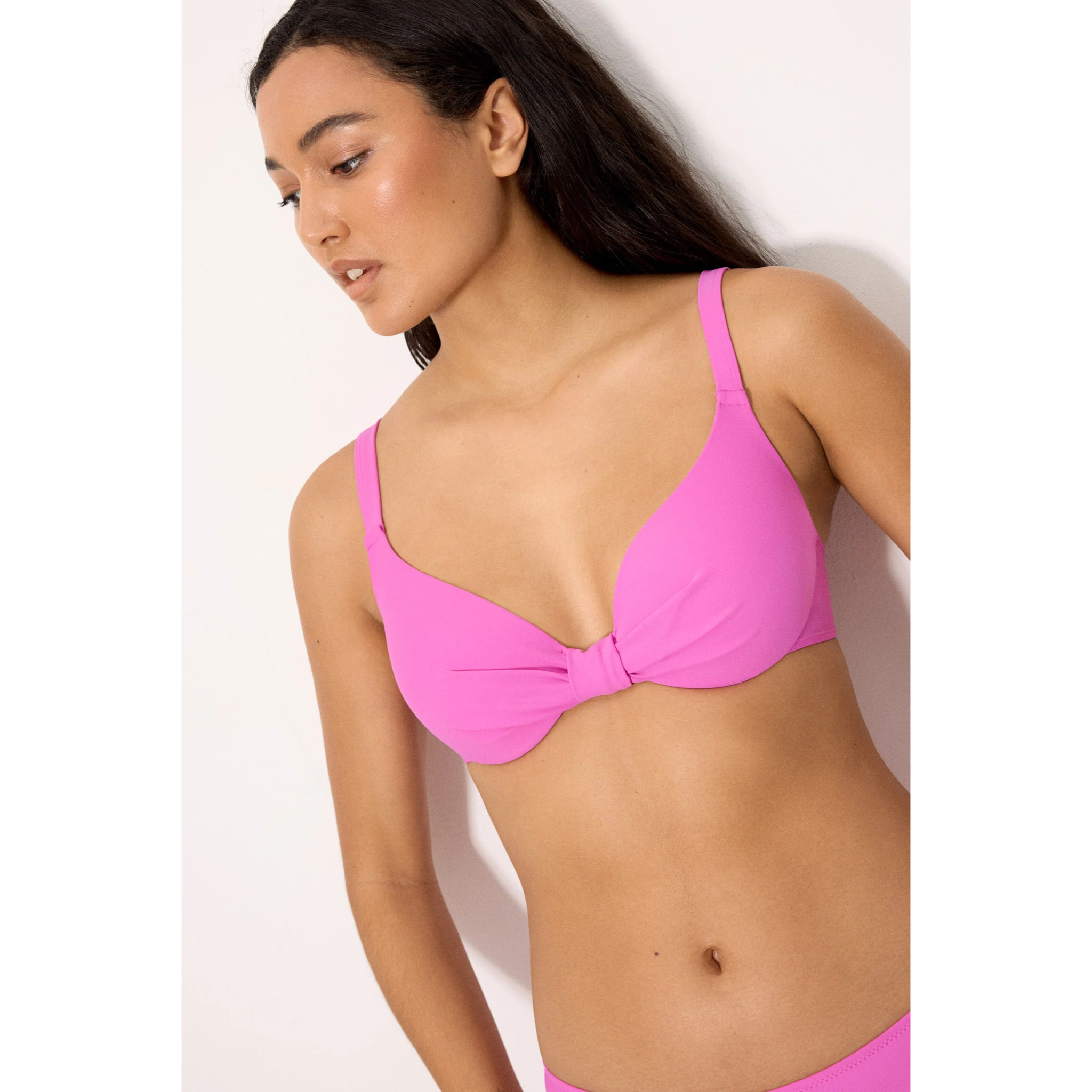Top de bikini Rosa