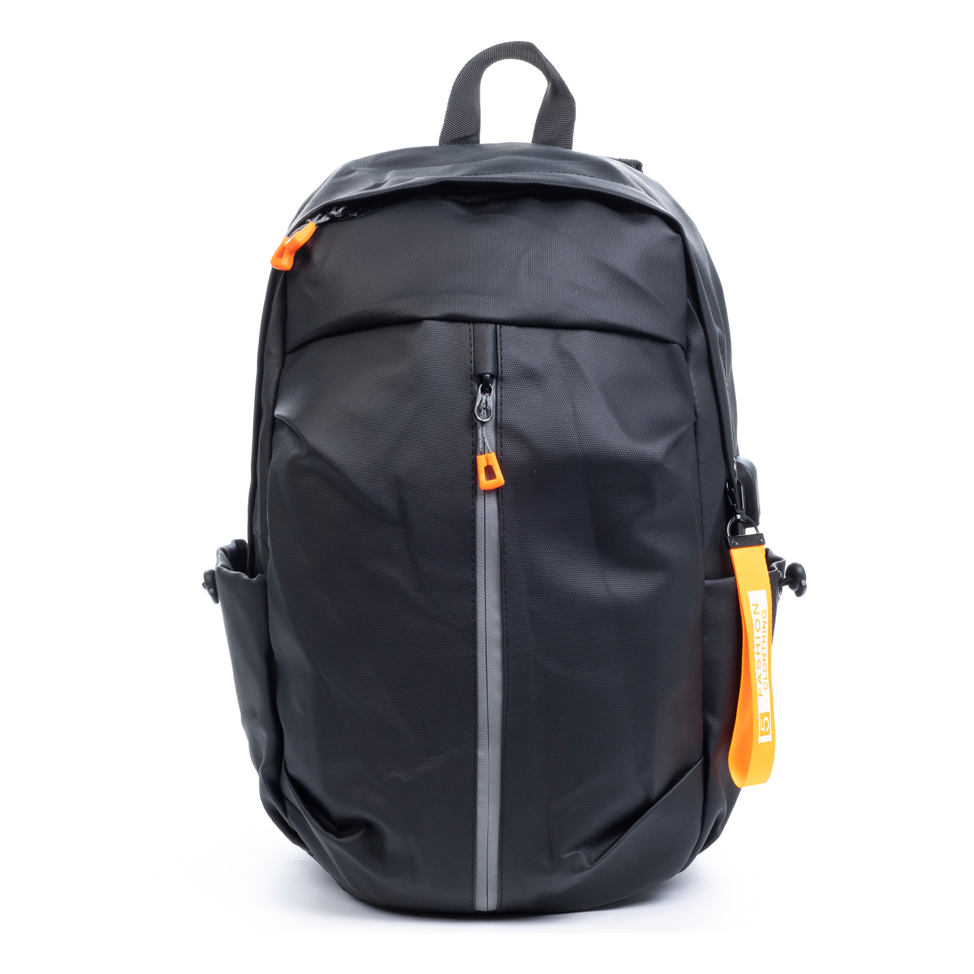 Mochila multi compartimento, porta Laptop 13". Capa impermeable. Adaptable a Trolley. Toma USB externa. Repelente al agua.