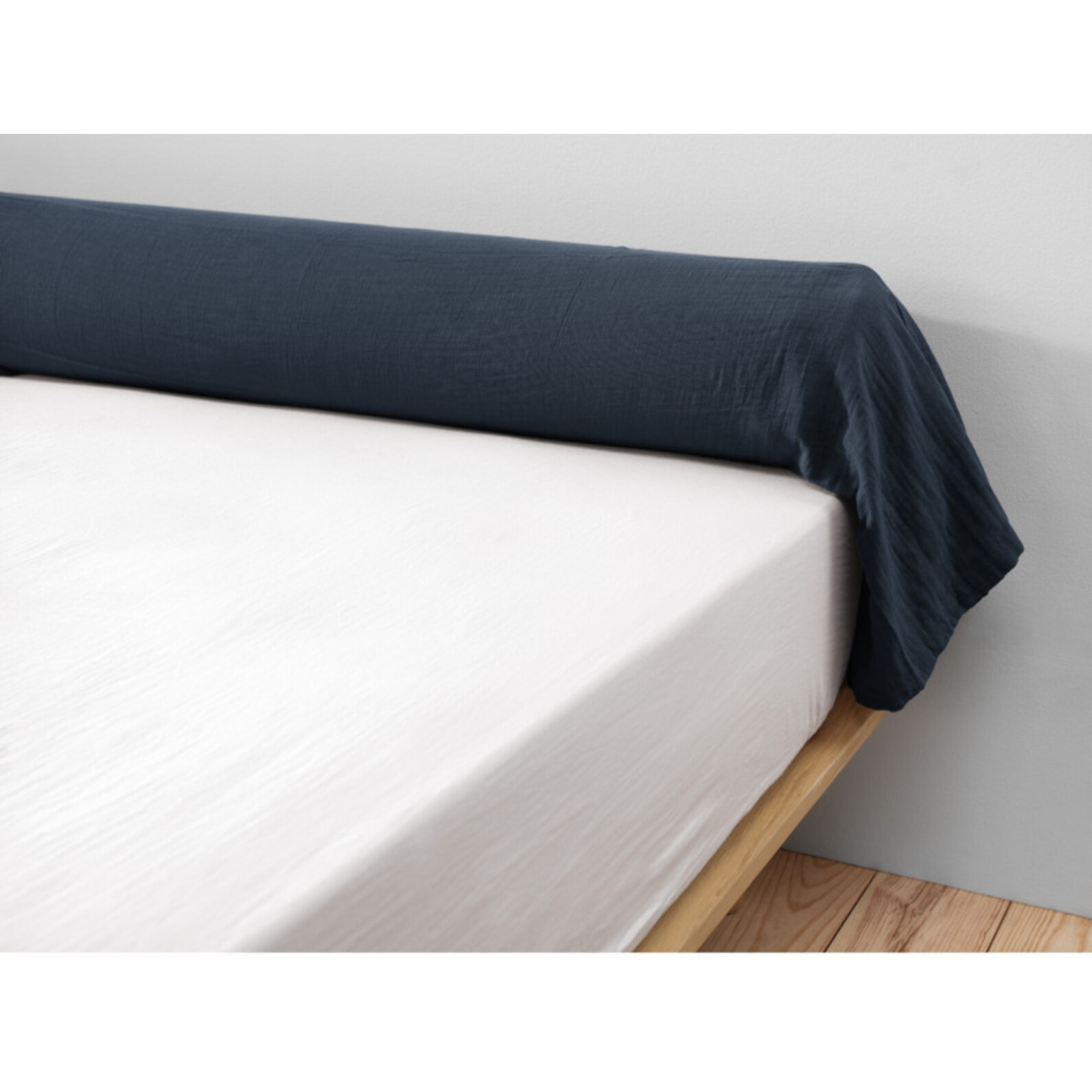 Taie de traversin "Gaïa" 85 x 185 cm "Gaze de Coton" - Gaïa Minuit - 85 x 185 cm