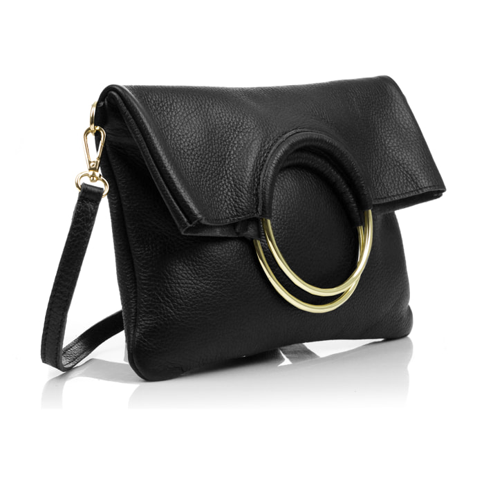 Corinna Borsa a tracolla Donna. Pelle autentica Dollaro.