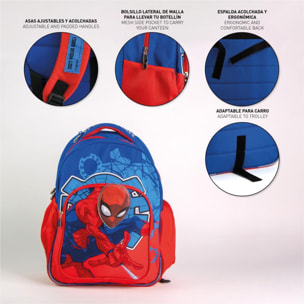 Mochila Escolar Mediana 42 Cm Spiderman