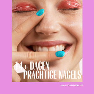 Pink Gellac Fortune Blue gellak nagellak 15ml - Glanzend Blauwe Gel Lak - Gelnagels Producten - Gel Nails