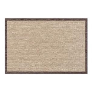 Alfombra LIVING Tatami Beige-Choco