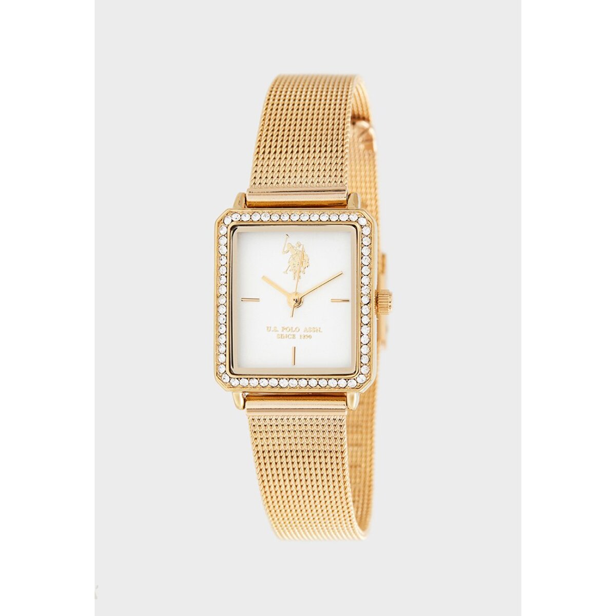 Orologio U.S. Polo Assn. In maglia milanese