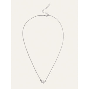 Collar Duo Spark Plata