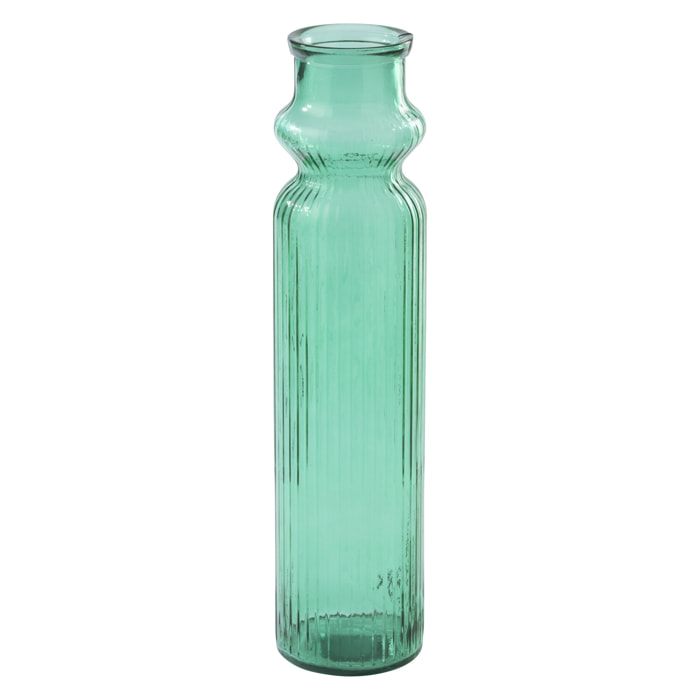 J-Line Vase Ligné - verre - vert émeraude
