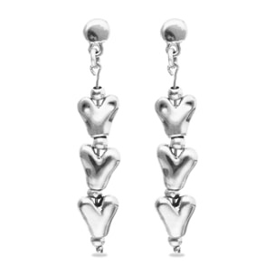 Pendiente PÁLPITO PLATEADO U