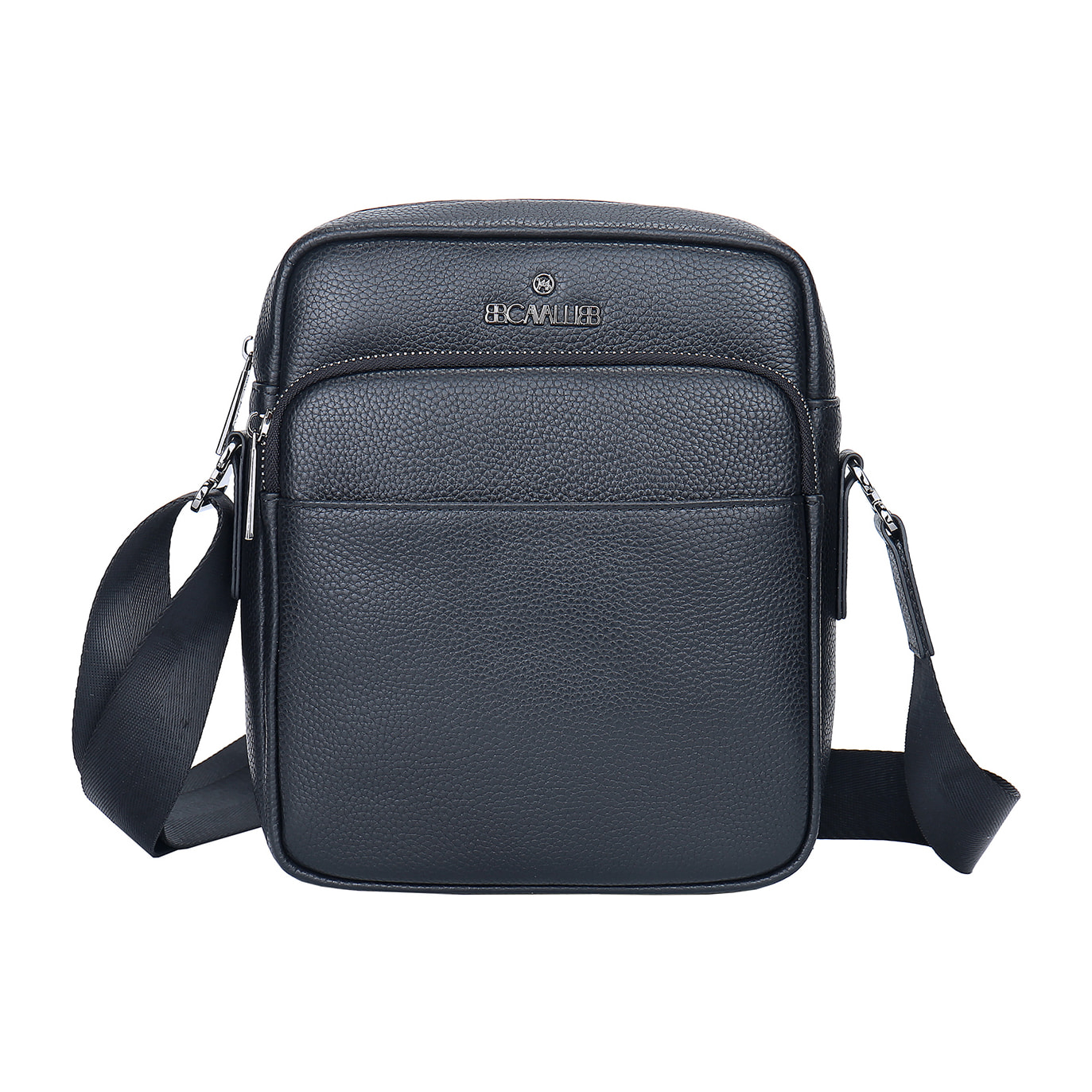 Borsa a tracolla  da uomo In Vera pelle Made in Italy 20x25x8 cm