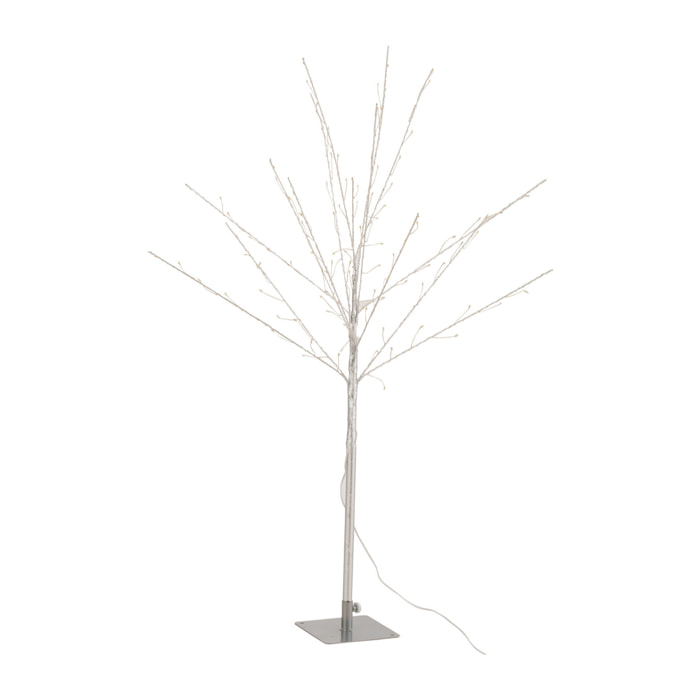 J-Line décoration Arbre Denudé - métal - argent - medium - LED