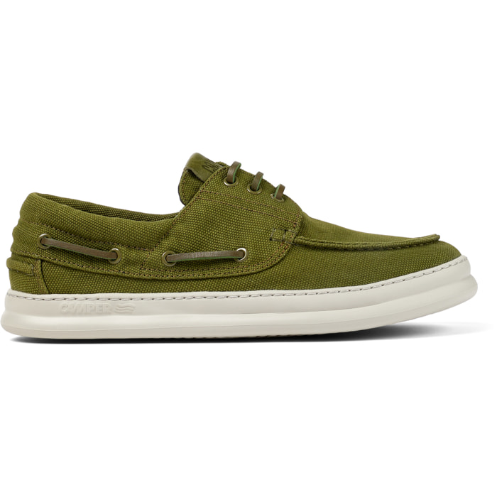 Scarpe stringate - CAMPER Runner Four - Verde - Tessuto naturale