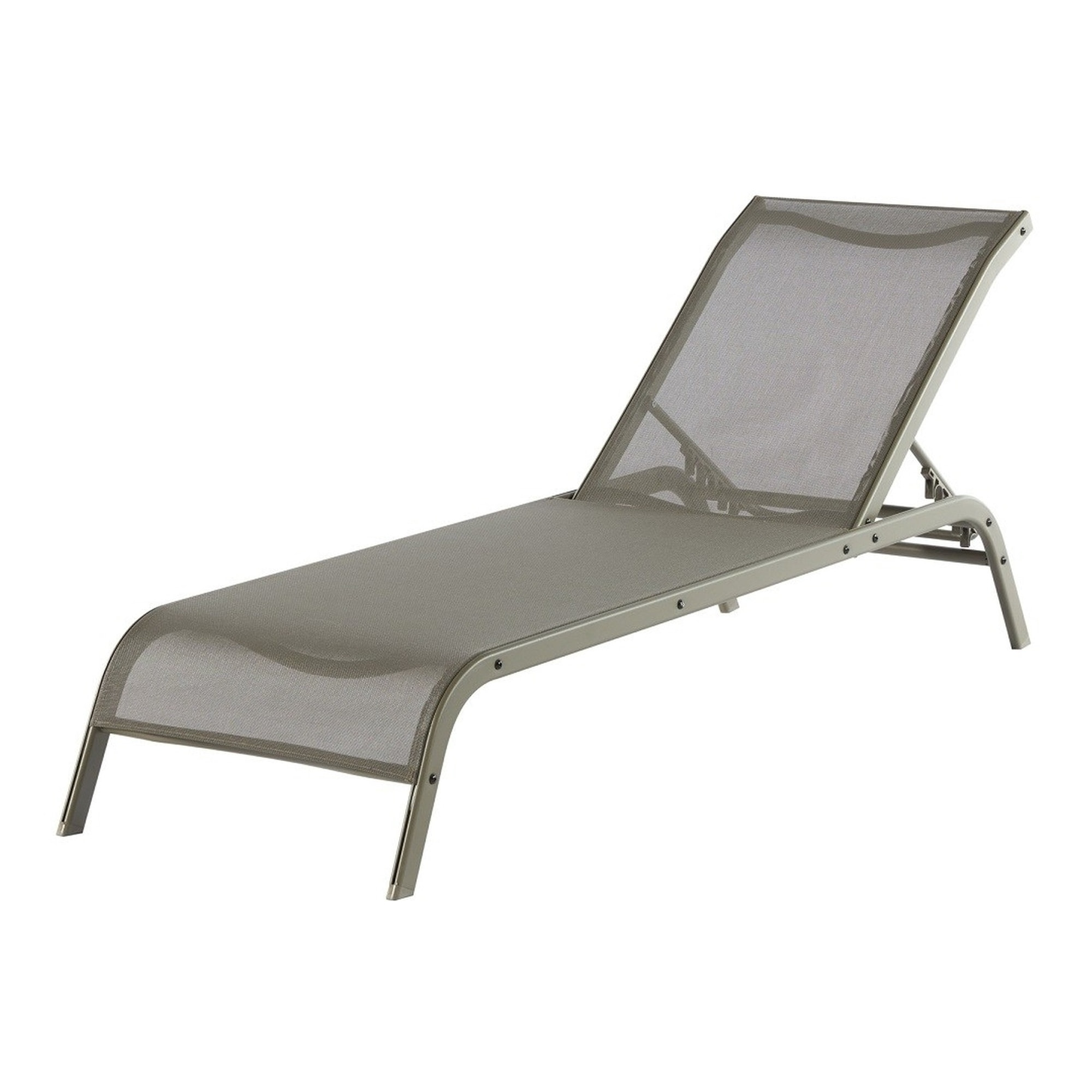 Tumbona de color cappuccino