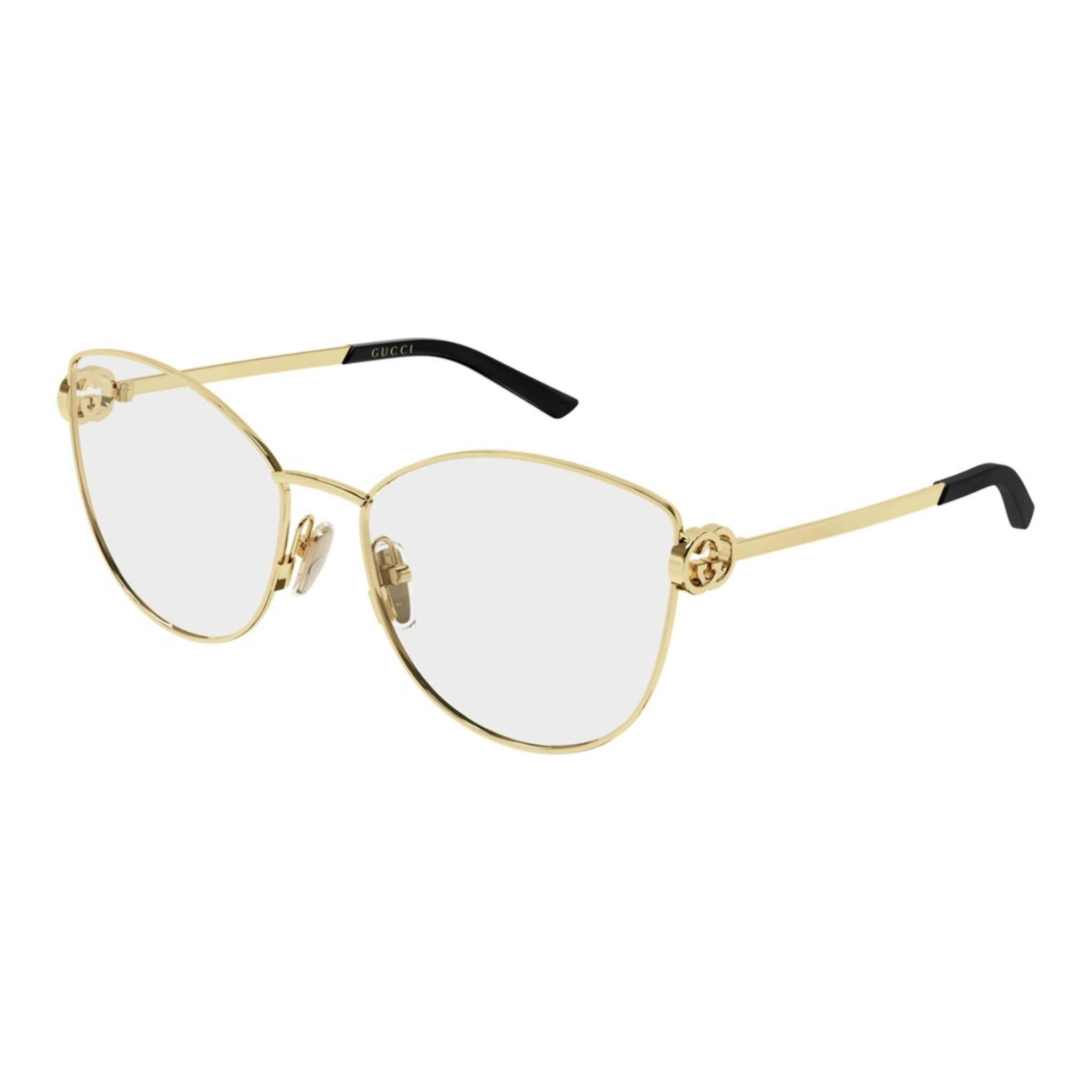 Gafas de Vista Gucci GG2049O-001 de Metal Mujer 57 mm