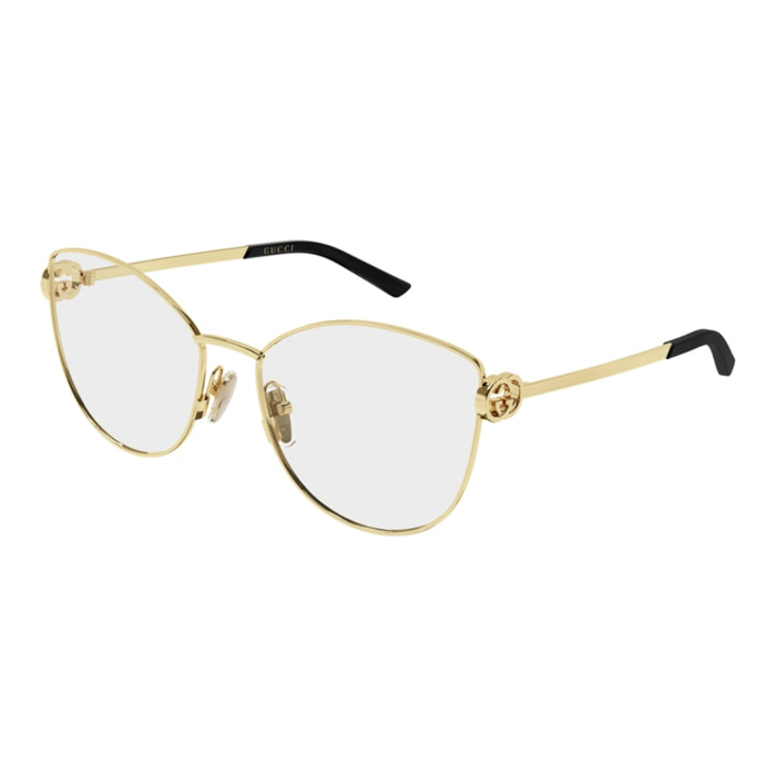 Gafas de Vista Gucci GG2049O-001 de Metal Mujer 57 mm
