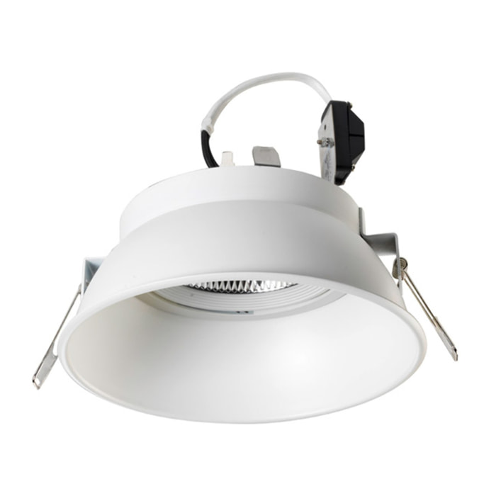 LEDS·C4 Downlight Dome Ø200 8W Blanco Ip23