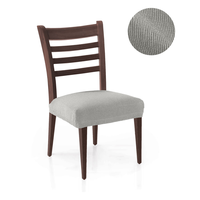 Funda Elástica para ASIENTO de SILLA pack2 unidades modelo MARCELA