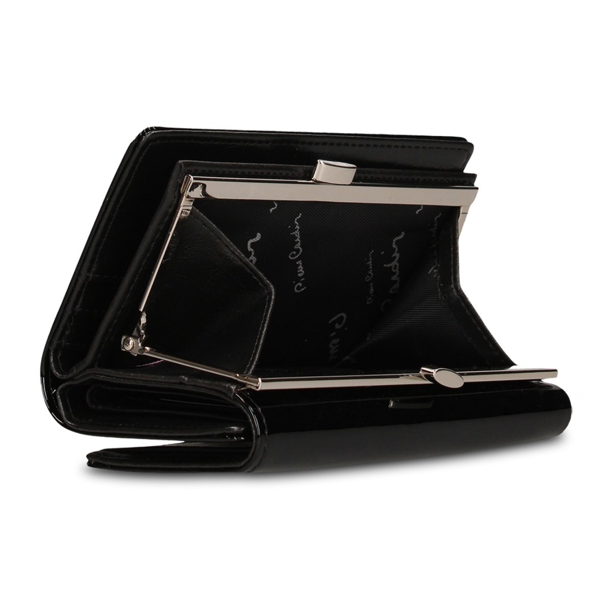 Portafoglio da donna - Modello Celeste Lux - 100% pelle - 14.5 x 9.0 x 4.0 cm