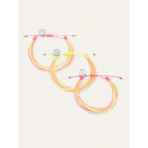 Bracciale Set di 3 Bracciali Amanecer Acier