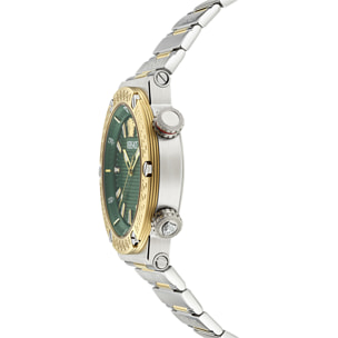 Versace Reloj Analógico De Cuarzo Greca Logo Diver (Wc-8G)