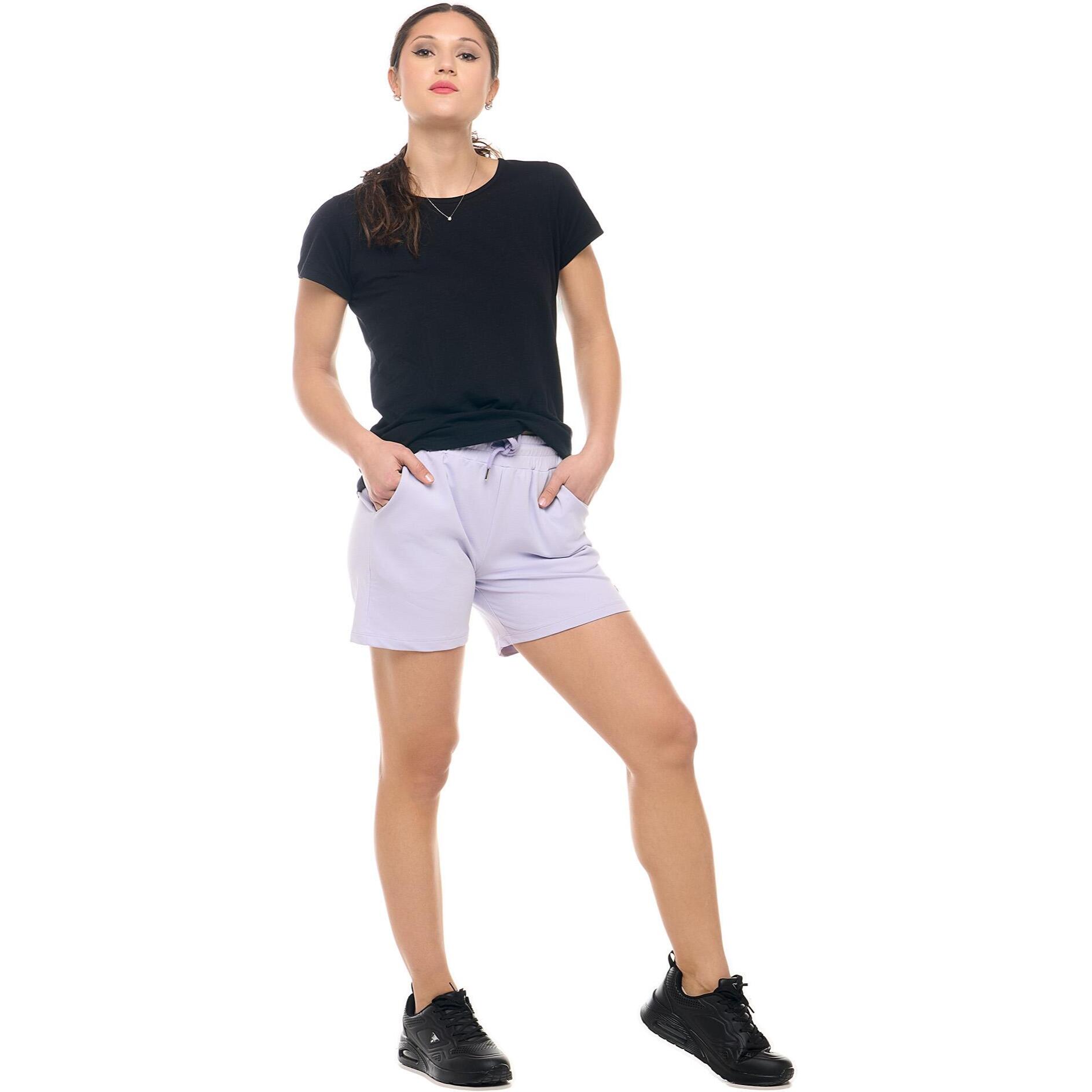 Pantalón corto mujer Leone Basic