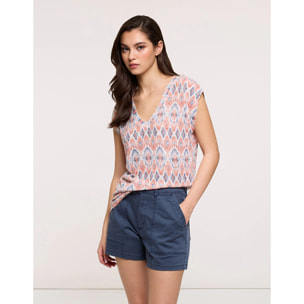 Camiseta Manga Corta Naranja - Ordalia