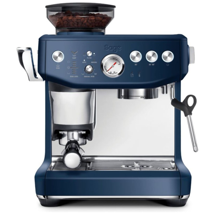 Machine à expresso SAGE APPLIANCES the barista express impress bleu prune